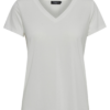 Columbine V-Neck T-Skjorte White