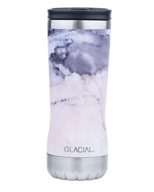 Glacial Thermo Cup Pink Marble 350ml