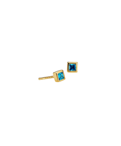 Element Earring Blue Gold (pris pr stk)