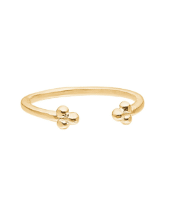 Ring Simple Flower Gold