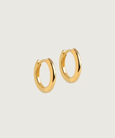 Chunky Classic 10mm Hoops Gold