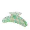 Wilma Hair Claw Green and Pink Hårklype