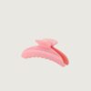 Wilma Hair Claw Clear Pink