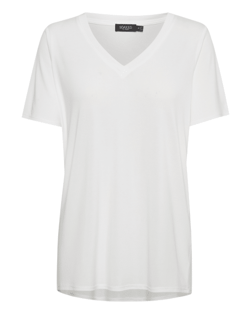 Columbine Oversize T-Skjorte Broken White