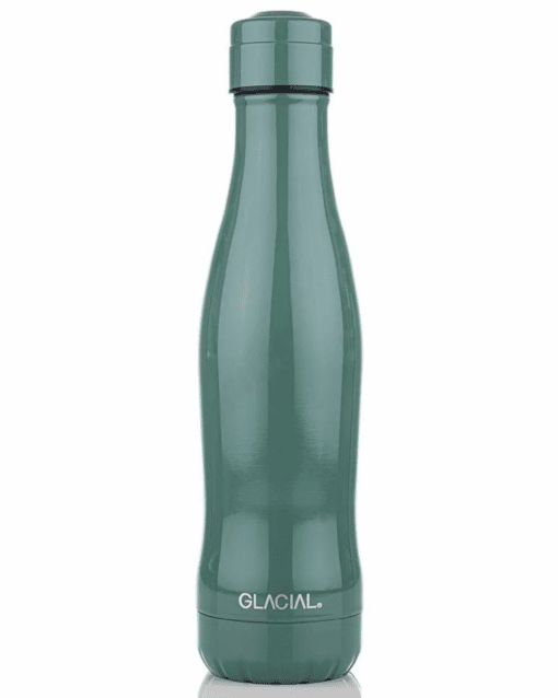 Glacial Bottle Covered Green 400ml