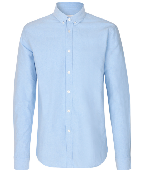 Liam Oxford Skjorte Light Blue