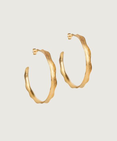 Ane Extra Large Hoops Gold