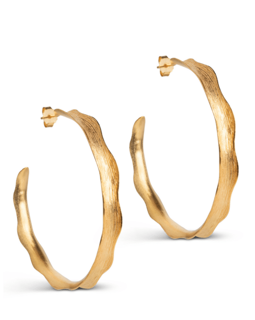 Ane Extra Large Hoops Gold