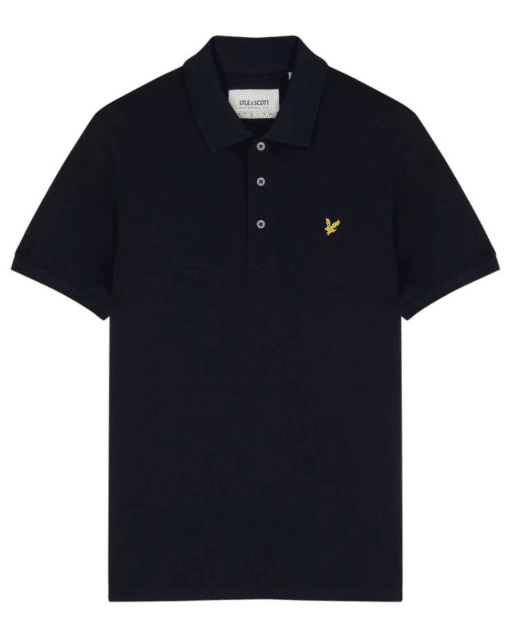 Plain Polo Shirt Dark Navy