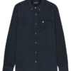 Plain Flannel Shirt Dark Navy