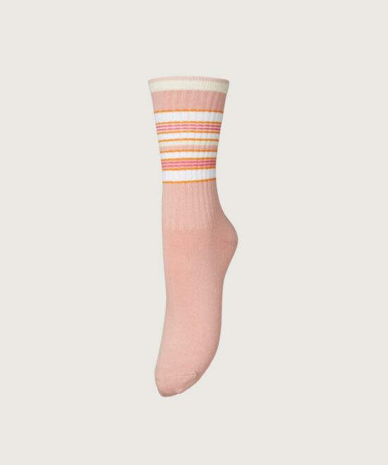 Hilma Cotta Socks Peach Whip Pink