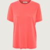 Columbine Loose Fit Tee Hot Coral